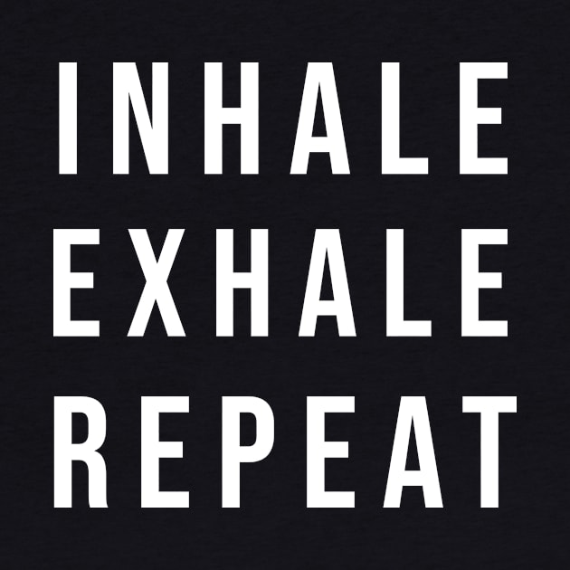 Inhale & Exhale / White Version by Human_Pretzel